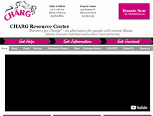 Tablet Screenshot of charg.org